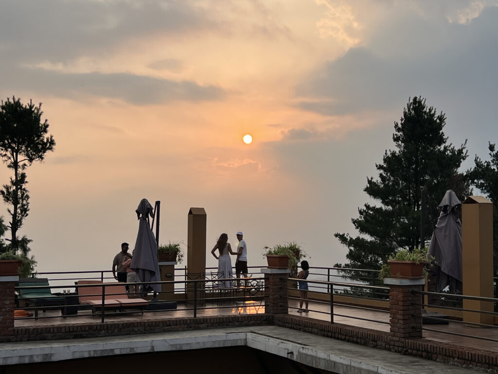 Sunset in Nagarkot