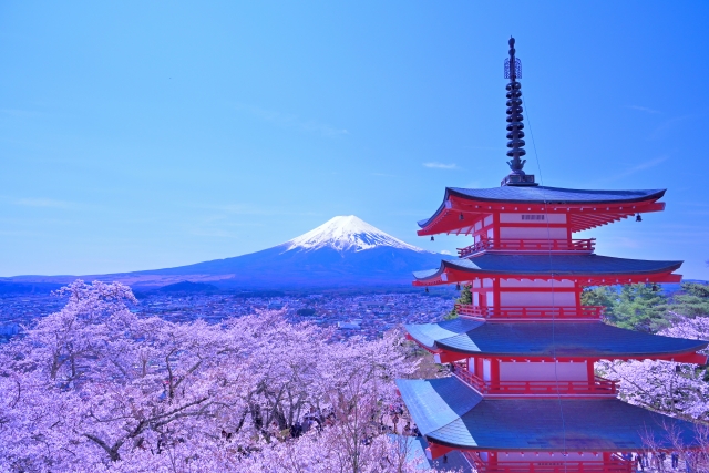 Mt. Fuji with Pagoda