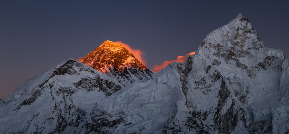 Mountain in Sunrise
